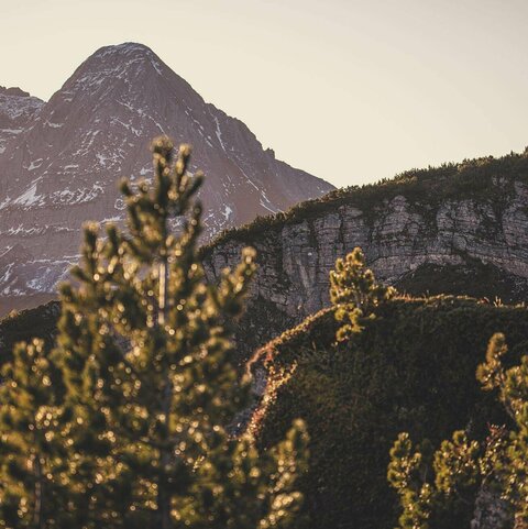Sonnenaufgang am Gerlosstein