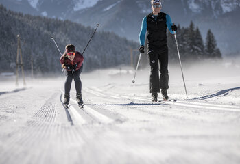 Langlaufen in Wald im Pinzgau