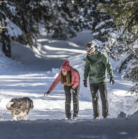 Winter hiking