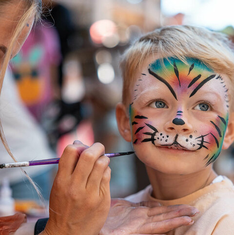 Children's festival at Fichtenschloss