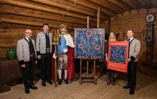 Vorstellung für das neue Gauder Fest Plakat.