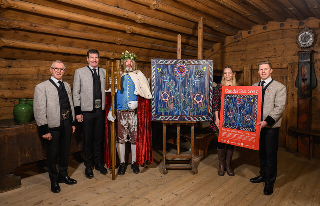 Vorstellung für das neue Gauder Fest Plakat.