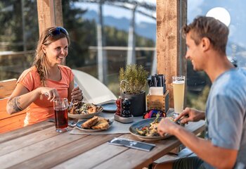 Hütteneinkehr zu zweit