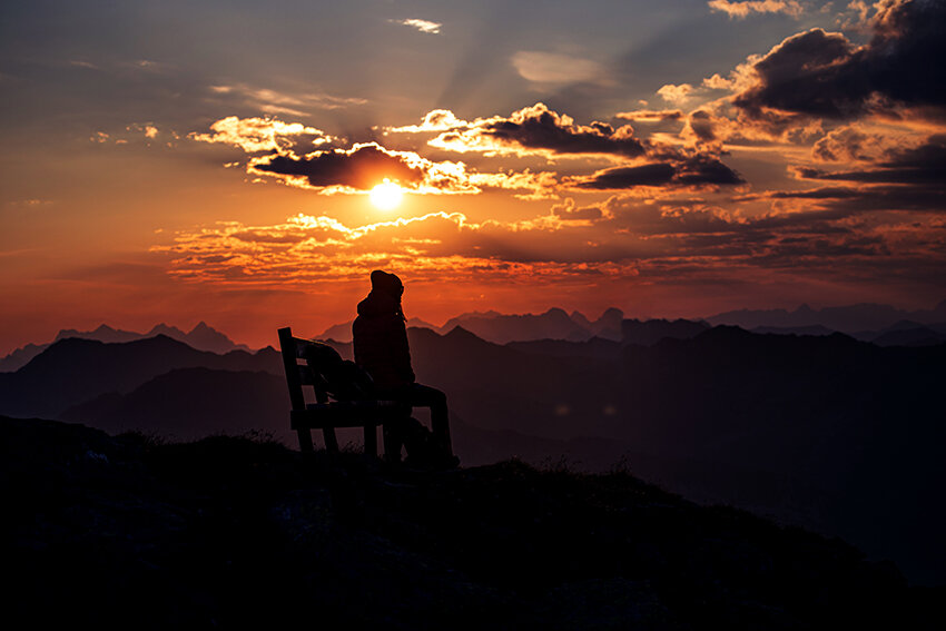Traumhafter Sonnenaufgang.
