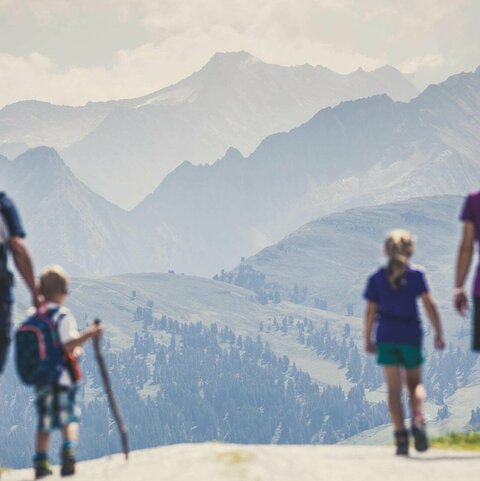 Wandern mit der Familie 