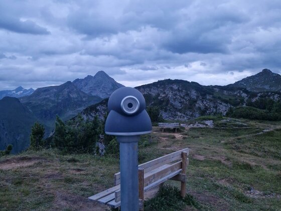 Viscope Aussichtsfernrohr - Gerlosstein
