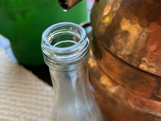 Pflanzen Hydrolat Herstellung