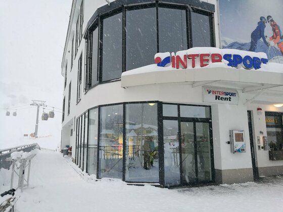 Skidepot im Intersport Huber - Isskogelbahn