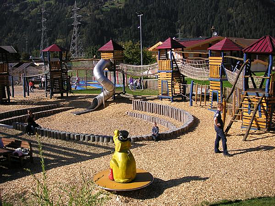 Spielplatz bei der Talstation der Rosenalmbahn