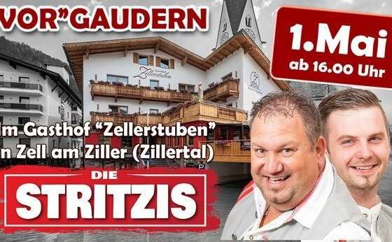 "Vor" Gaudern mit Die Stritzis beim Gasthof Zellerstuben