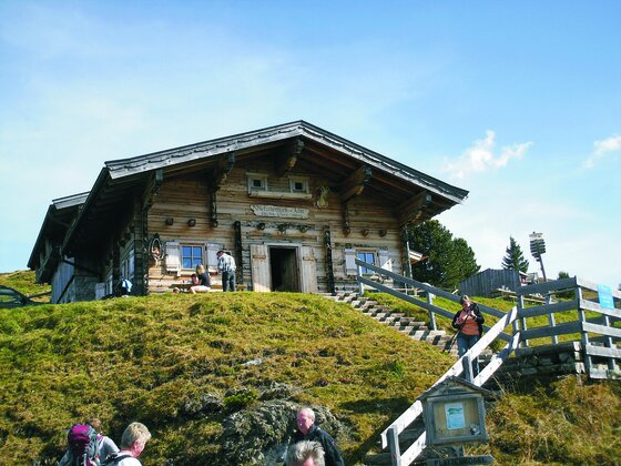 Gletscherblickalm und Plattenkogel