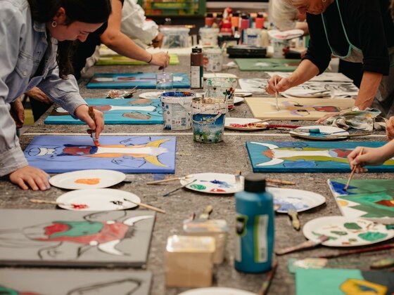 Malworkshop - Meine Welt ist bunt