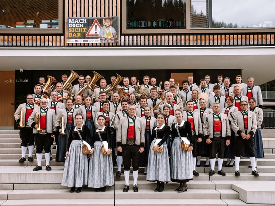 Konzert der Bundesmusikkapelle Gerlos mit Bauernmarkt