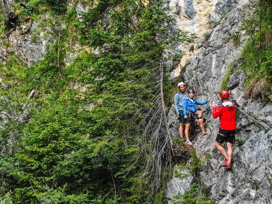 Erlebnisgarten Riederklamm - Klettersteig Gerlos