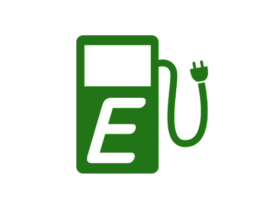 Öffentliche E- Ladestation  OMV Tankstelle